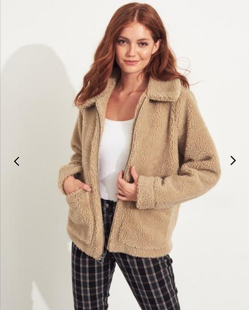 Hollister womens sherpa clearance