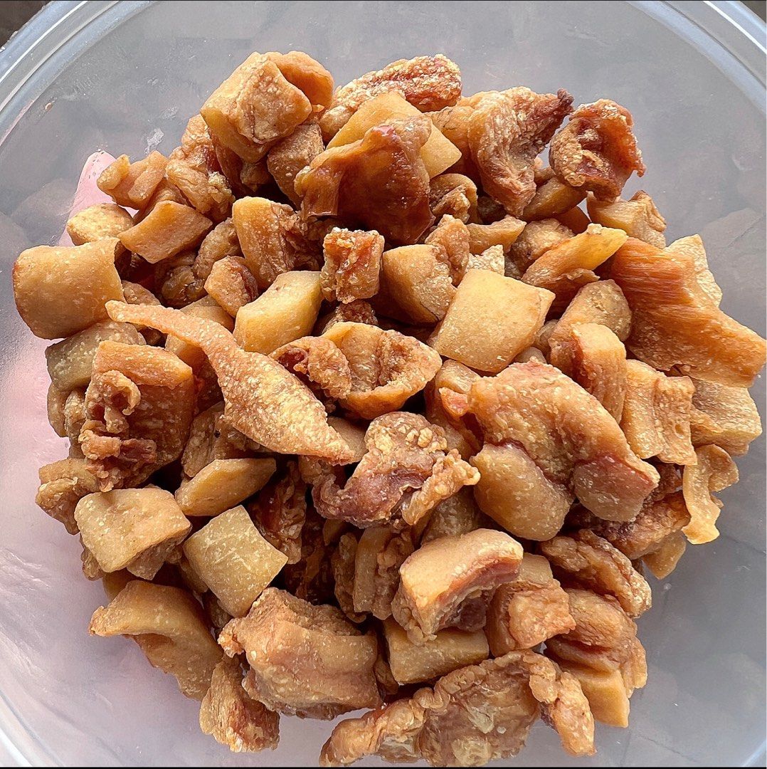 Freshly made pork lard, Food & Drinks, Fresh Produce on Carousell