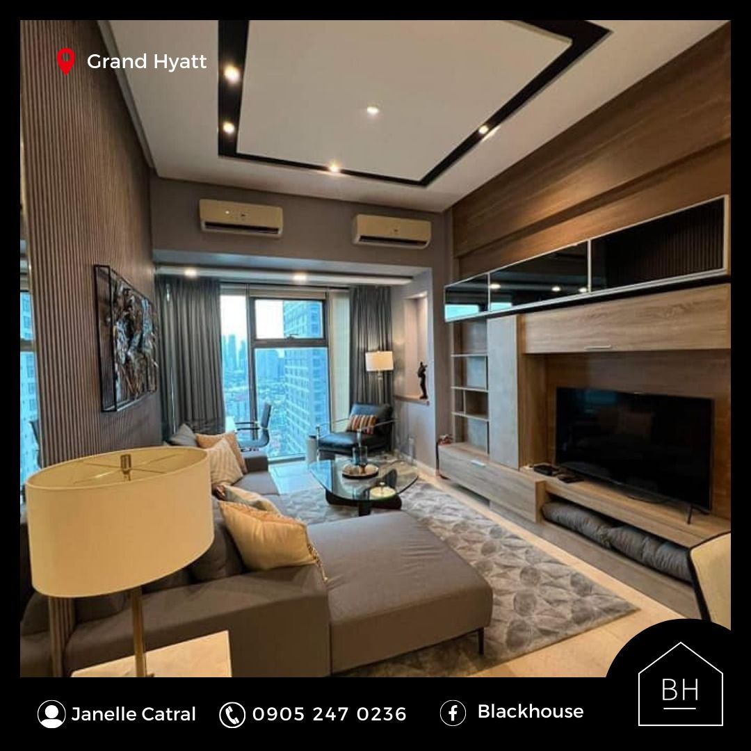 Fully Furnished 2 Bedroom Unit at Grand Hyatt Residences, Property ...