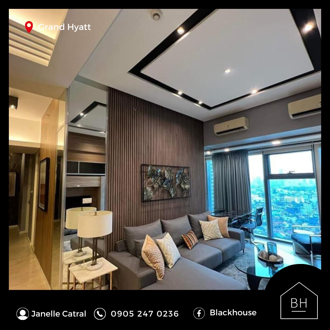 Fully Furnished 2 Bedroom Unit at Grand Hyatt Residences, Property ...