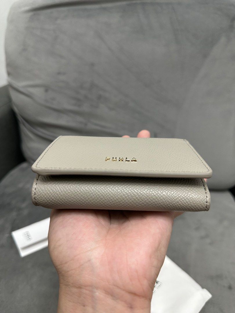 Furla Tri Fold Vitello Andromeda Wallet, Women's Fashion, Bags