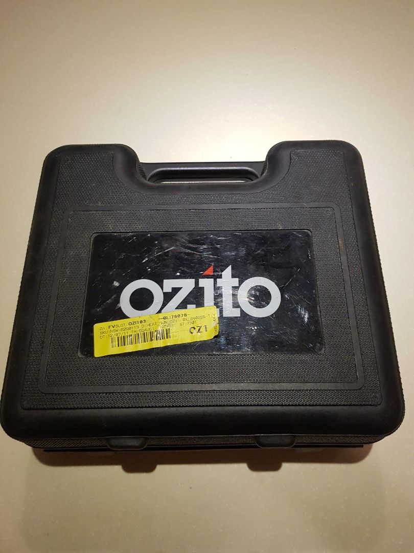 Genuine Imported Ozito 2000W Variable Temperature Heat Gun Scrapers