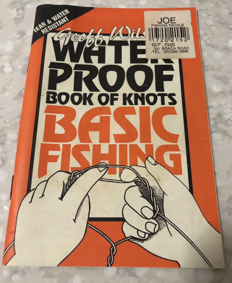 Geoff Wilson's Waterproof Book of Basic Fishing Knots, Sports