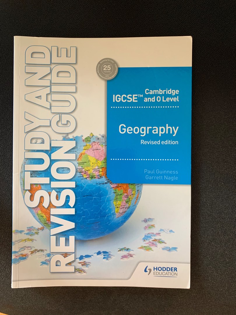 Geography iGCSE O Level study and revision guide, Hobbies & Toys, Books