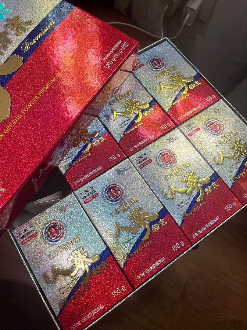 Gin World Korean Ginseng Powder, Health & Nutrition, Health Supplements