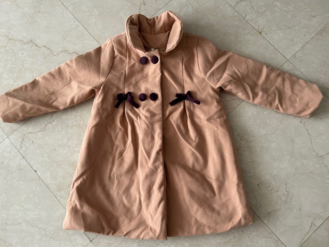 Girls tan coat sales