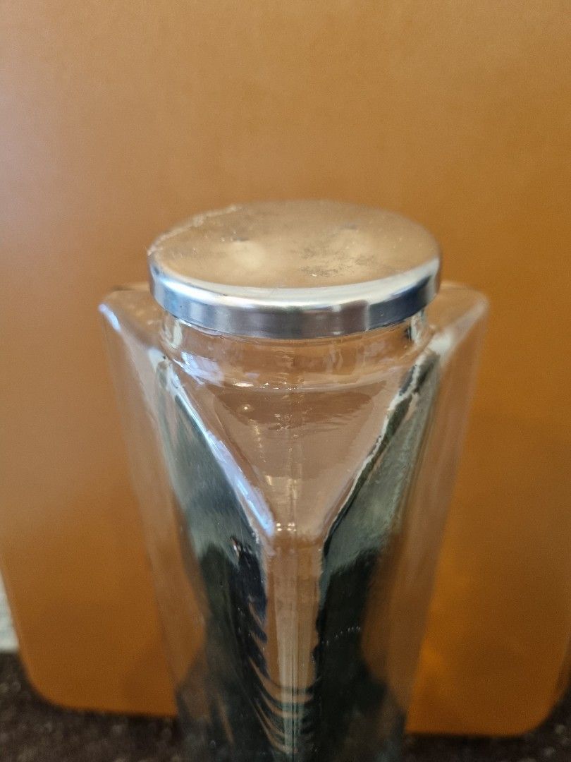 Glass Pasta Container Triangular, Furniture & Home Living, Kitchenware ...