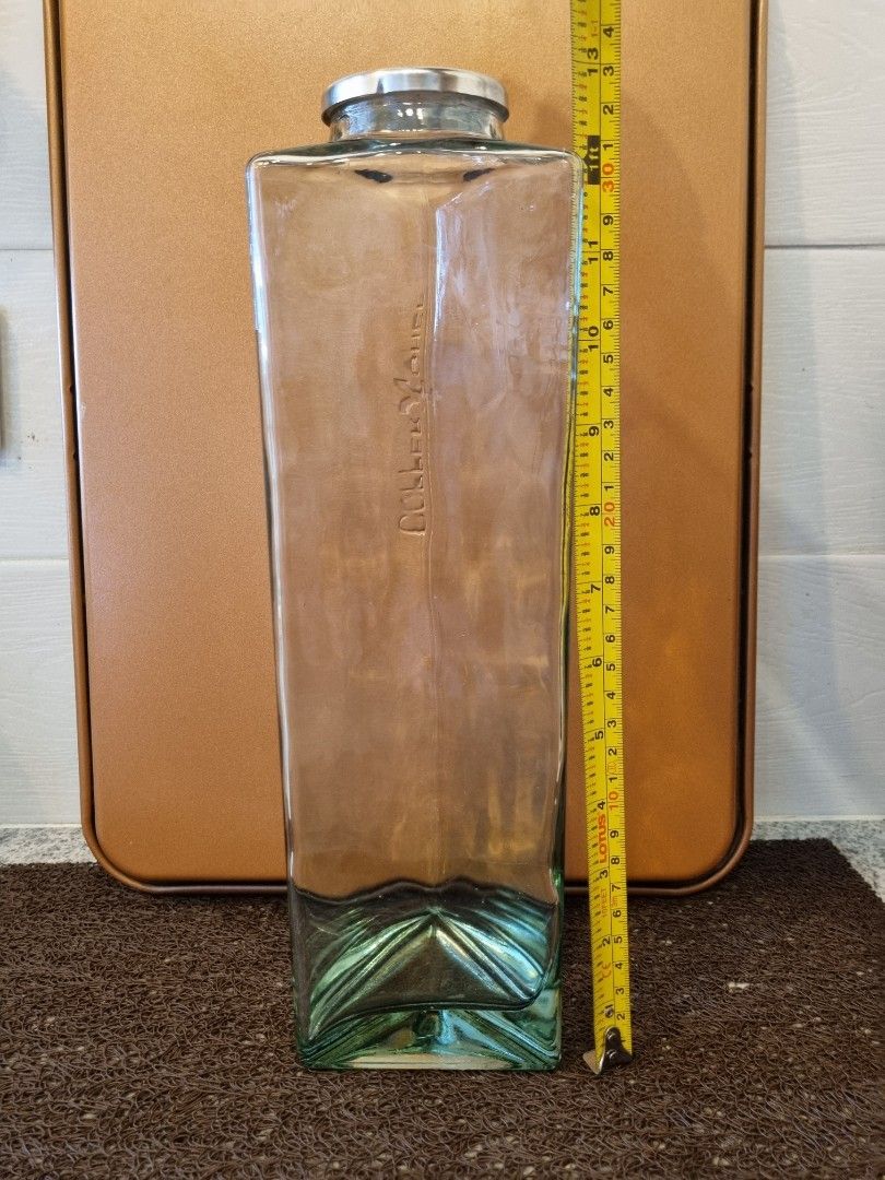 Glass Pasta Container Triangular, Furniture & Home Living, Kitchenware ...