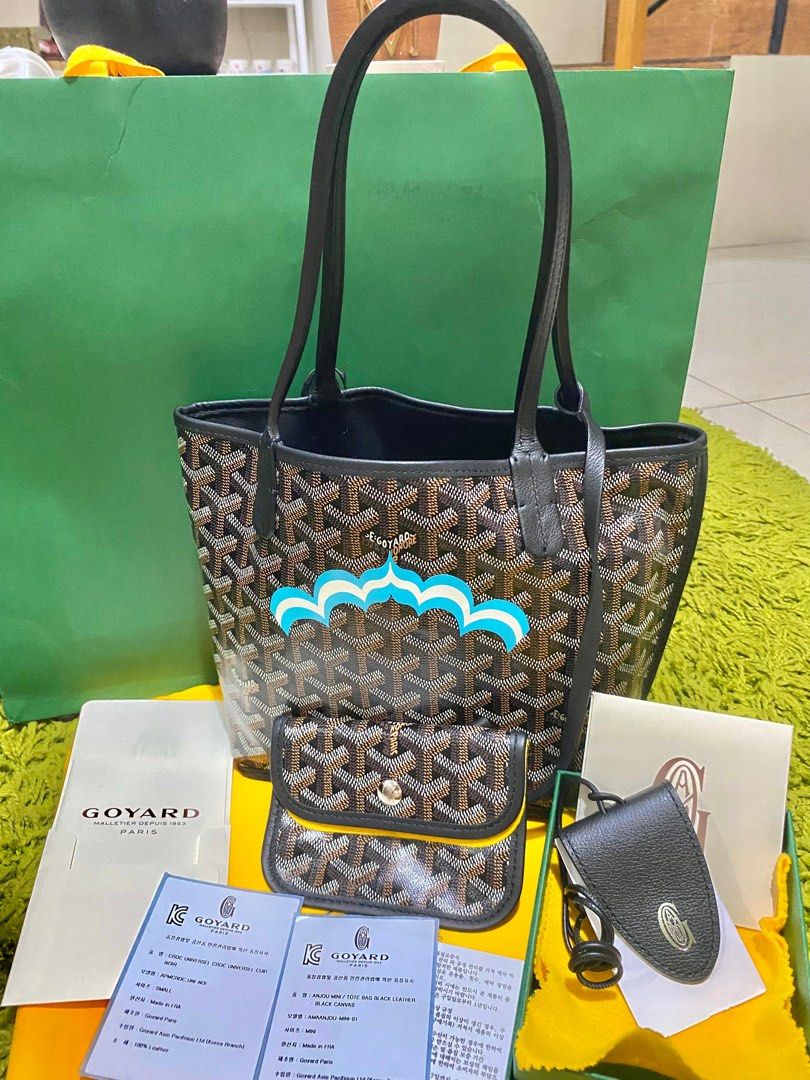 ANJOU MINI MAISON GOYARD PRELOVED, Luxury, Bags & Wallets on Carousell