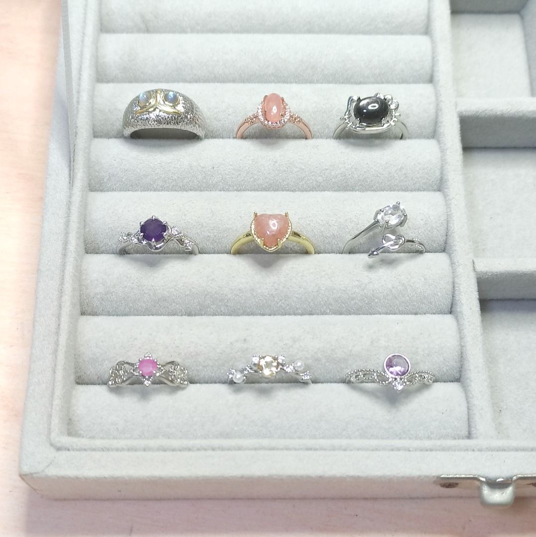 Grey Moonstone Amethyst Rhodonite Quartz Super 7 Ruby Citrine