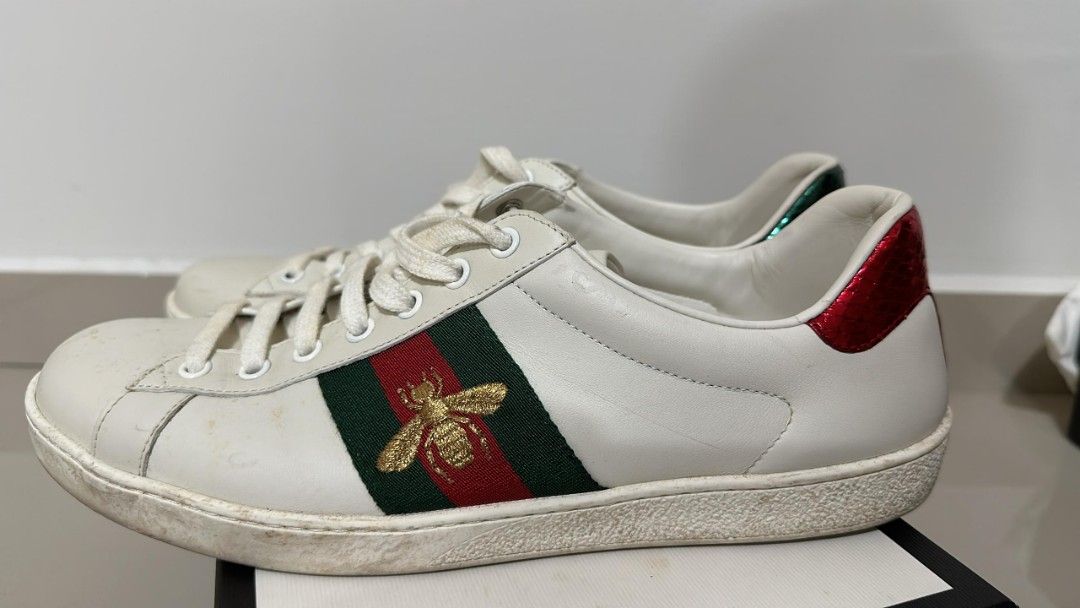 GUCCI ACE BEE MEN SNEAKER 100 Authentic