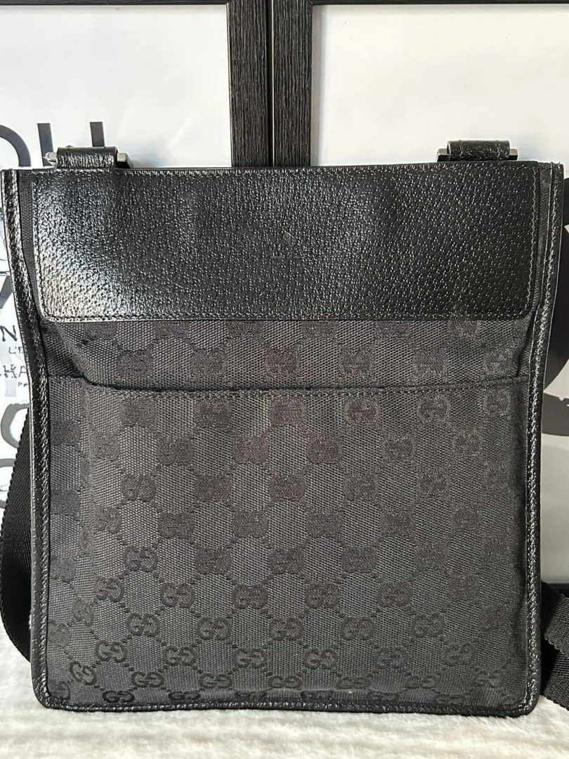 Gucci black side bag hot sale