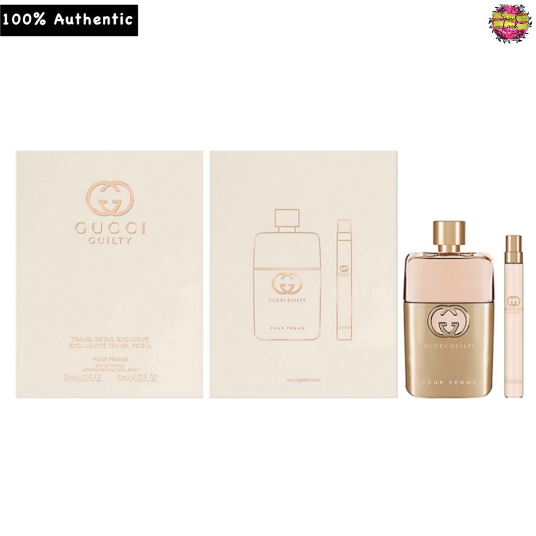 Gucci Guilty Travel Retail Exclusive Pour Femme EDP 2PCS 90ml