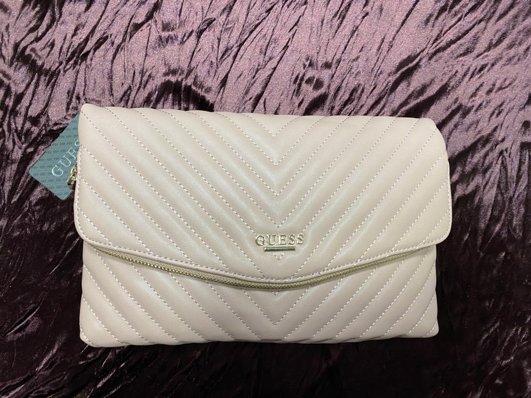 Guess Clutch bag Women s Fashion Bags Wallets Clutches on Carousell