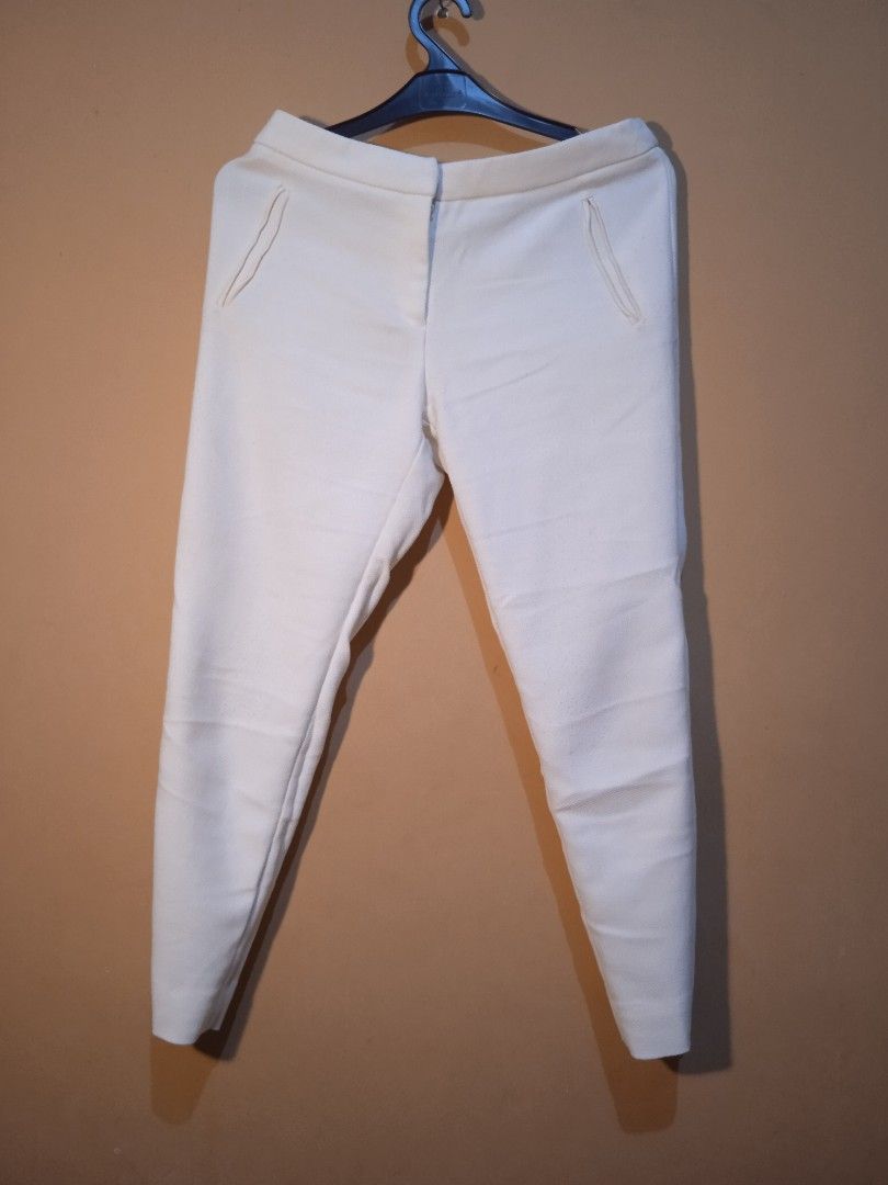 H & M womens dress pants size 12 gray pinstripe NEW 37 x 33 | eBay