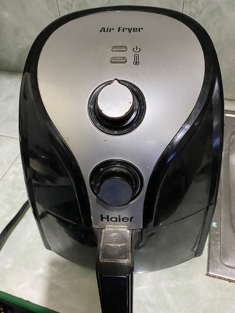 Haier Air Fryer HAFK25BI 2.5L Oil Free Heavy Duty, Furniture & Home