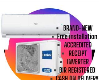 ✨HAIER SELF DUAL CLEAN INVERTER SPLIT TYPE AIRCON WITH FREE INSTALLATION