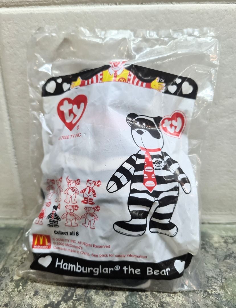 Hamburglar discount beanie baby