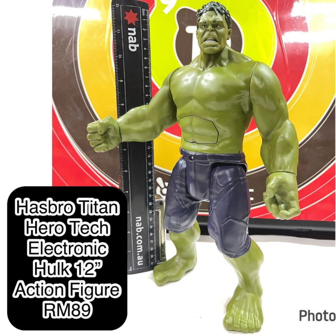 Hasbro Electronic Hulk, Hobbies & Toys, Toys & Games on Carousell