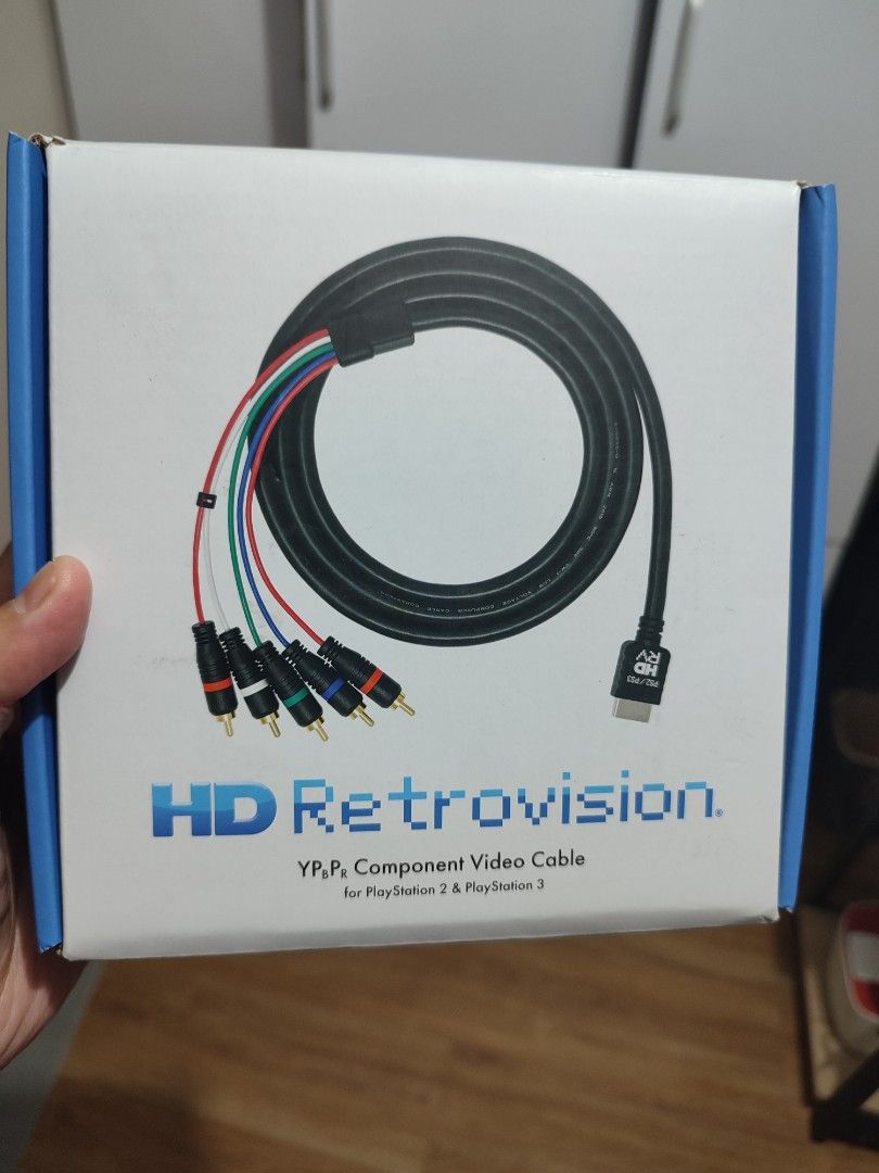 HD Retrovision Component Cable for PS2 and PS3, Video Gaming, Gaming