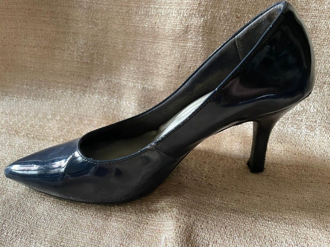 High Heels Navy Blue Comfort Plus Payless