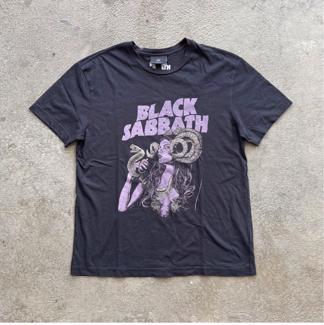 H M BLACK SABBATH TSHIRT