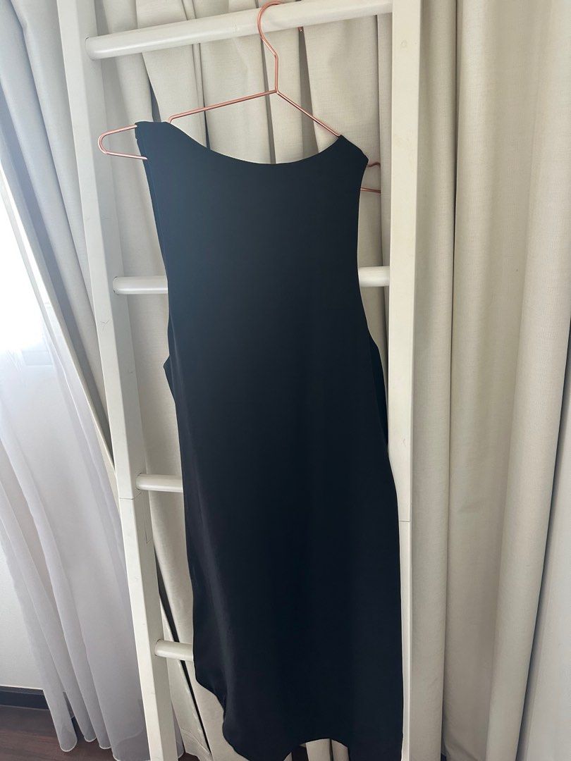 H&m black hot sale work dress