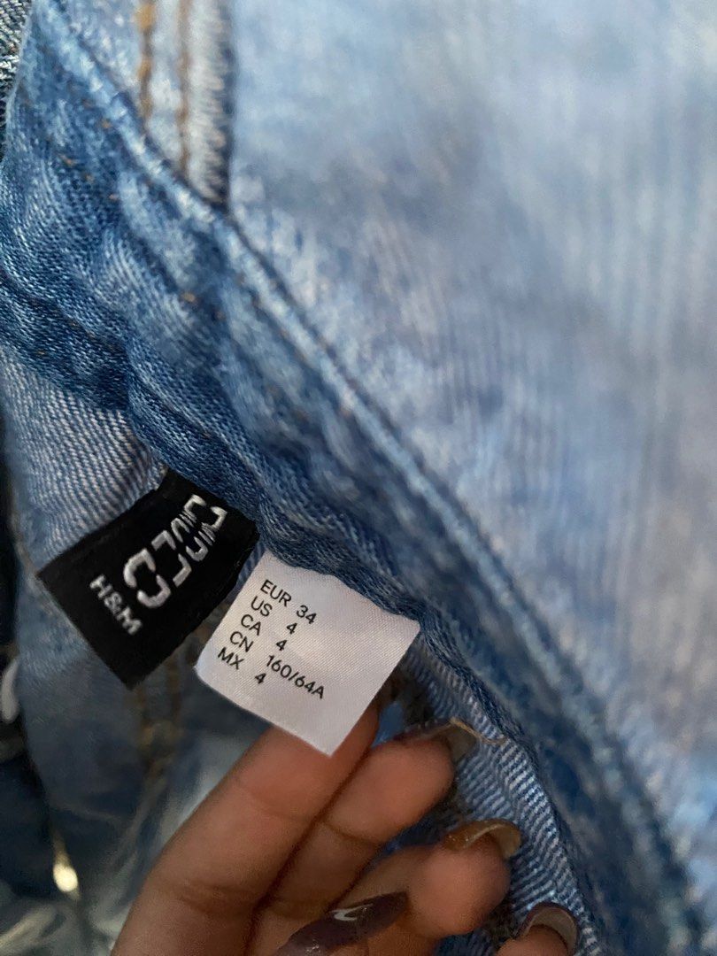 Jean overall clearance skirt h&m