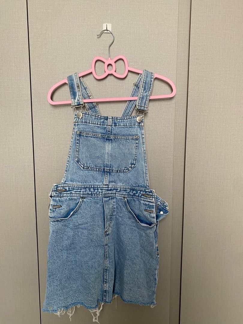 Jean overall skirt h&m on sale