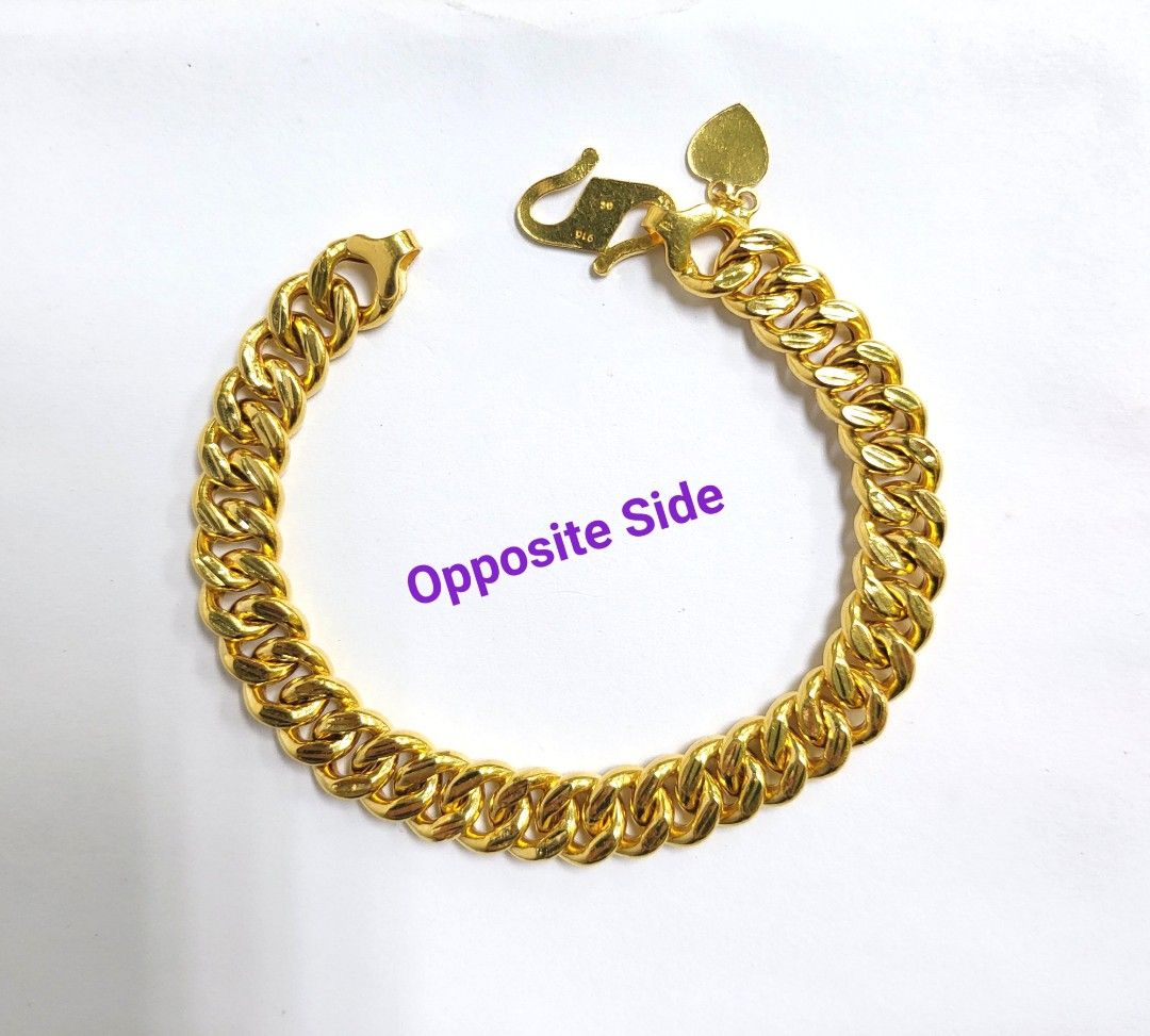Hollow Gold Bracelet