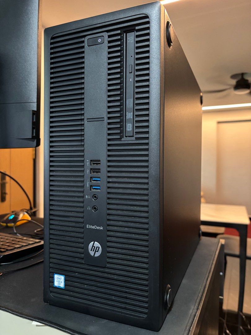HP EliteDesk Business Office WFH School HBL Essential Desktop Computer