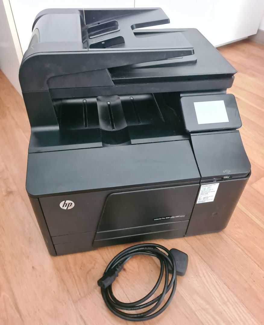 HP Laserjet Pro 200 color MFP M276nw printer, Computers & Tech ...