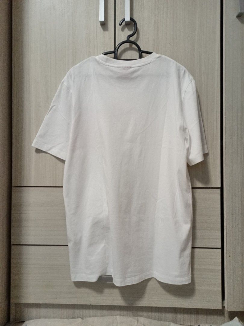 boss plain white t shirt