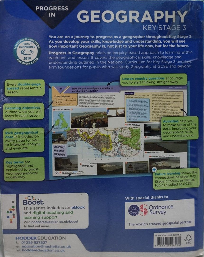 IGCSE GEOGRAPHY KEY STAGE 3 (Hodder Education), Hobbies & Toys, Books