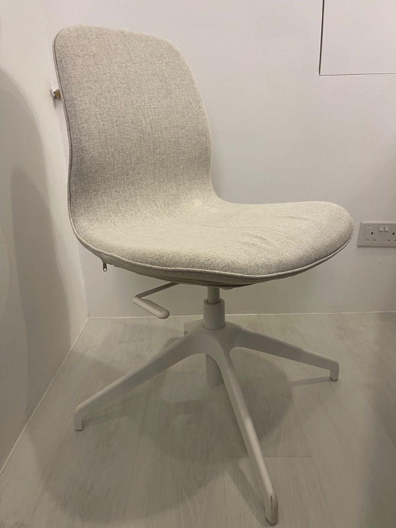 Ikea Langfjall Work Study Chair Without Wheels Furniture Home