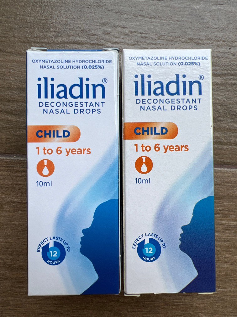 Iliadin Decongestant Nasal drops Child, Beauty & Personal Care, Face