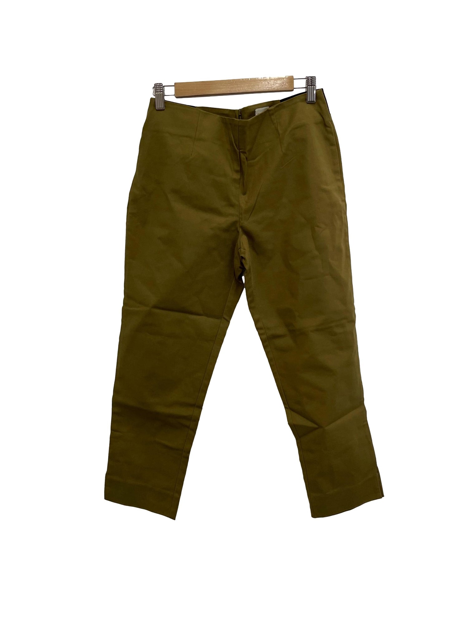 LINEN CROPPED CARGO - FOREST - Scanlan Theodore