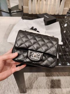 Chanel Black Velvet, Gold, Silver, Ruthenium Strass Crystal Embellished  Rectangular Mini Classic Flap Gold Hardware, 2020 Available For Immediate  Sale At Sotheby's