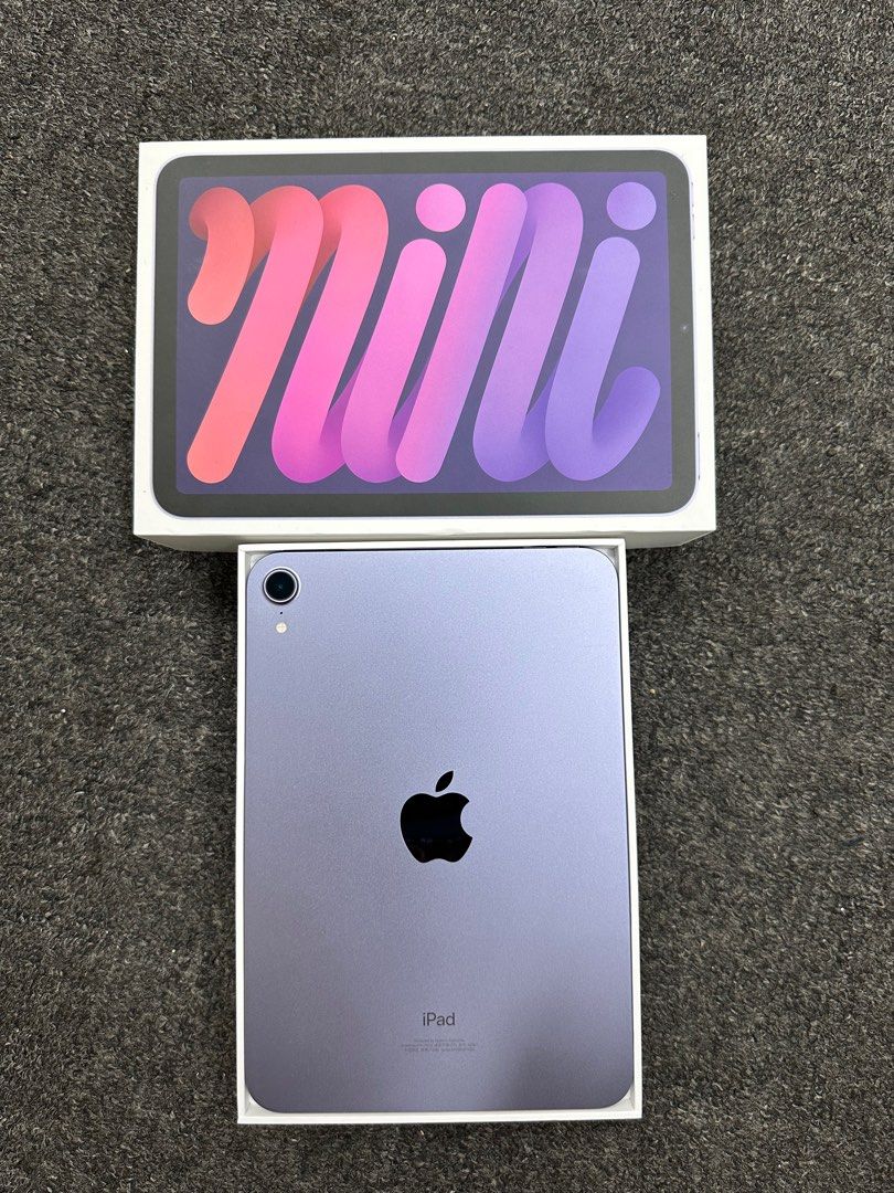iPad Mini 6 Wifi Purple 256GB, Mobile Phones & Gadgets, Tablets