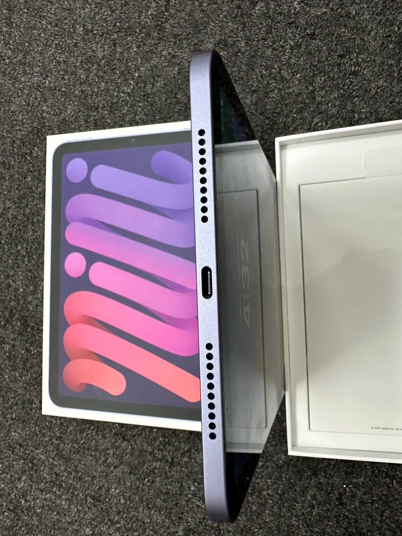 iPad Mini 6 Wifi Purple 256GB, Mobile Phones & Gadgets, Tablets