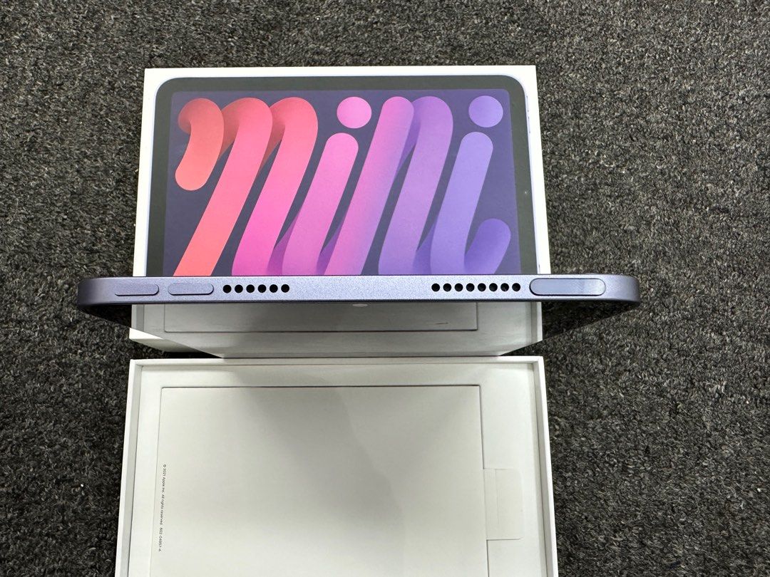 iPad Mini 6 Wifi Purple 256GB, Mobile Phones & Gadgets, Tablets