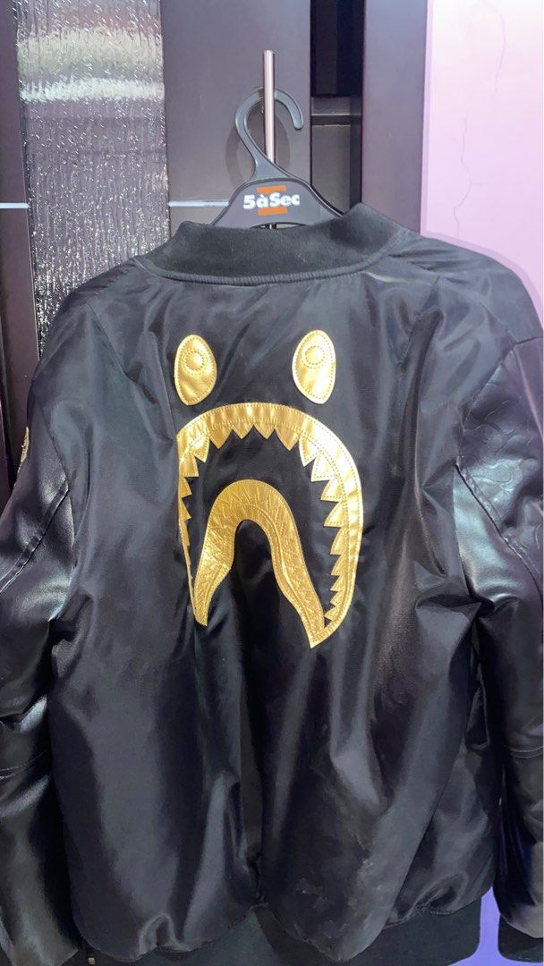 Jaket clearance bomber bape