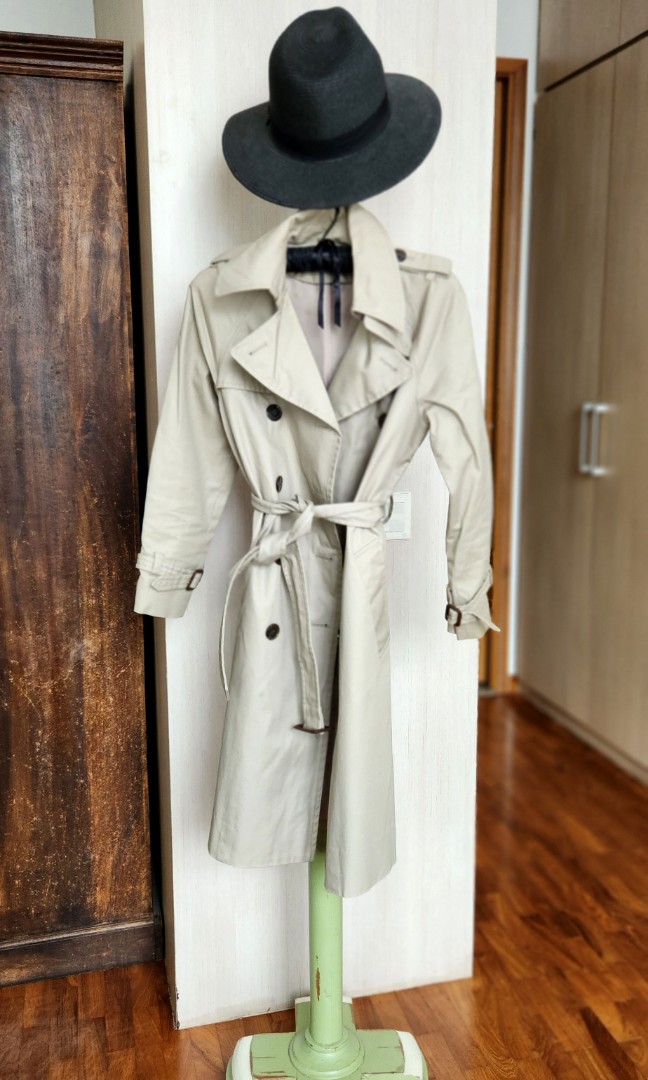 Japanese Trench Coat, Women's Fashion, Coats, Jackets and Outerwear on ...