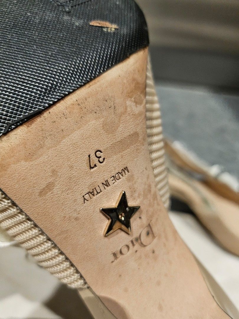 dior fabric for shoes