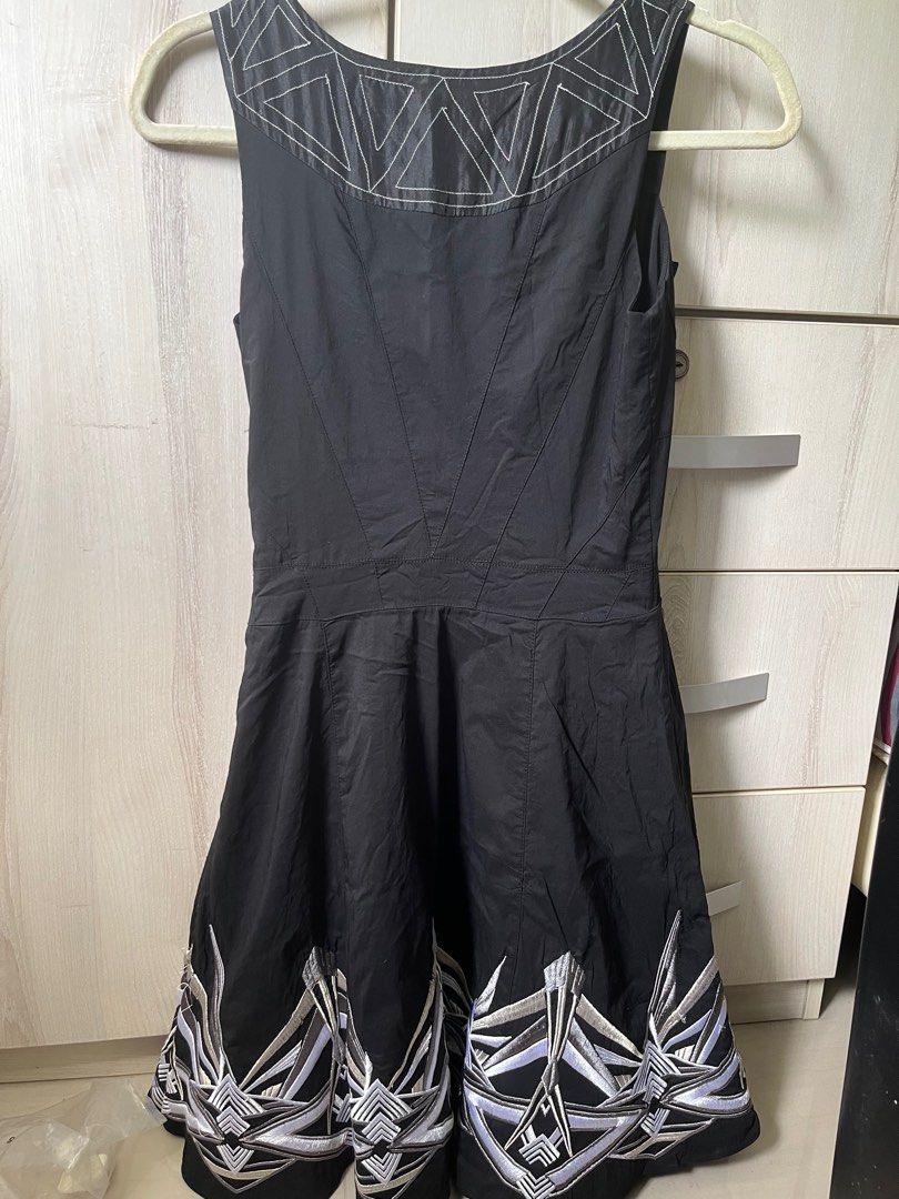 Karen Millen black dress, Women's Fashion, Dresses Sets, Dresses