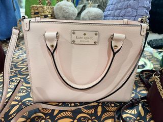 Kate Spade Handbag（Pink）, Luxury, Bags & Wallets on Carousell