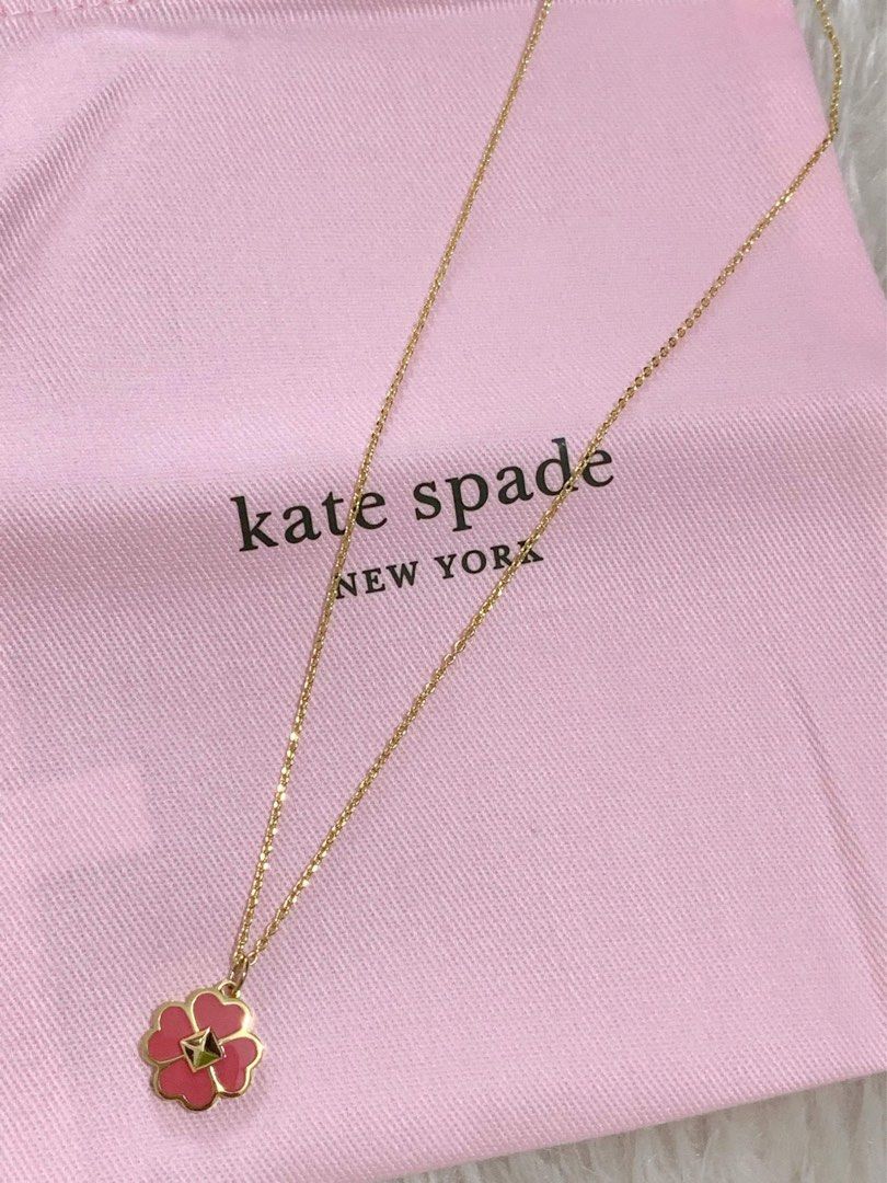 Kate Spade four-leaf Clover Pendant Necklace - Farfetch