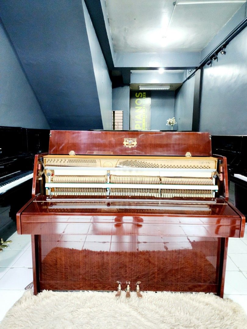 KAWAI CONSOLE PIANO (Category: Musical Instruments) located in San Juan City. Submitted by andrea.perez (Listing ID 1264525111, Image 3). Description: KAWAI CE-7N SALE PRICE: Php 89,000 TYPE: Console Piano CONDITION: PreOwned, 100% functional COLOR: Polished Mahogany DIMENSION: Height: 42.5 Width: 57 Depth: 22.5 GUARANTEED‼️ ✅️ 2 Years Warranty on parts and service ✅️ FREE delivery in NCR ✅️ FREE Piano bench ✅️ Standard Tuned ✅️ Quality Check bef