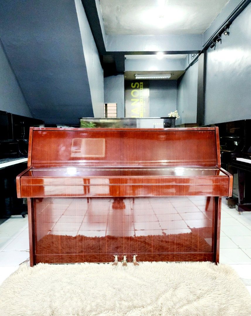 KAWAI CONSOLE PIANO (Category: Musical Instruments) located in San Juan City. Submitted by andrea.perez (Listing ID 1264525111, Image 1). Description: KAWAI CE-7N SALE PRICE: Php 89,000 TYPE: Console Piano CONDITION: PreOwned, 100% functional COLOR: Polished Mahogany DIMENSION: Height: 42.5 Width: 57 Depth: 22.5 GUARANTEED‼️ ✅️ 2 Years Warranty on parts and service ✅️ FREE delivery in NCR ✅️ FREE Piano bench ✅️ Standard Tuned ✅️ Quality Check bef