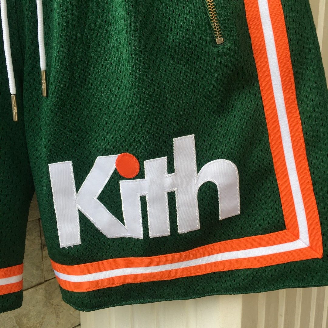 Kith mitchell and ness shorts on sale